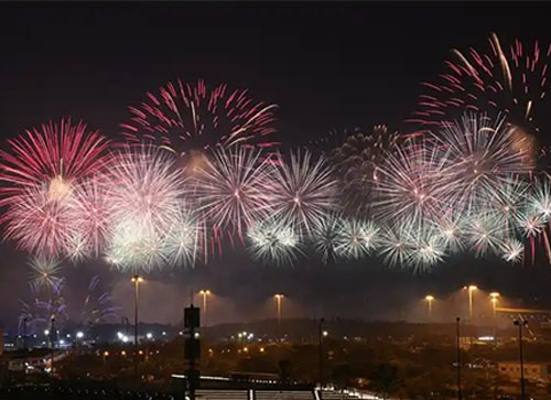 平昌县焰火晚会