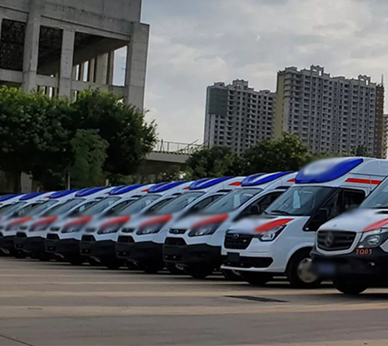 平昌县服务车队展示